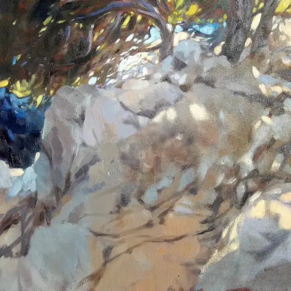 Painting #176 2012 oil on canvas 90x90cm